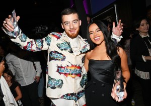 Angus Cloud and Becky G attend the Variety Power of Young Hollywood presented by Facebook Gaming at NeueHouse on August 11, 2022 in Los Angeles, California