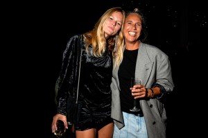 Anna Ewers and Isabel Marant