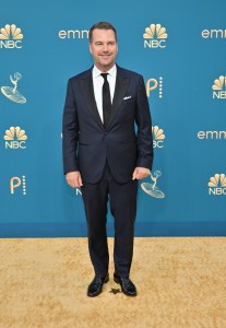 Chris O’Donnell on the 2022 Emmy Awards red carpet.