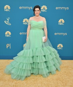 Michael Buckner on the 2022 Emmy Awards red carpet.