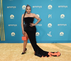 Sheryl Lee Ralph on the 2022 Emmy Awards red carpet.