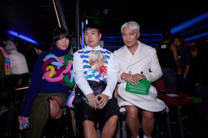 Guest in the front row at JW Anderson RTW Spring 2023 on September 2022 in London