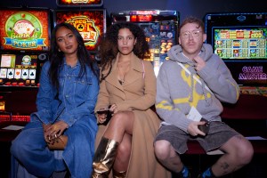 Guest in the front row at JW Anderson RTW Spring 2023 on September 2022 in London