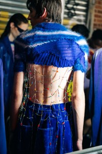 Backstage at Marni RTW Spring 2023