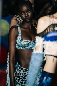 Backstage at Marni RTW Spring 2023