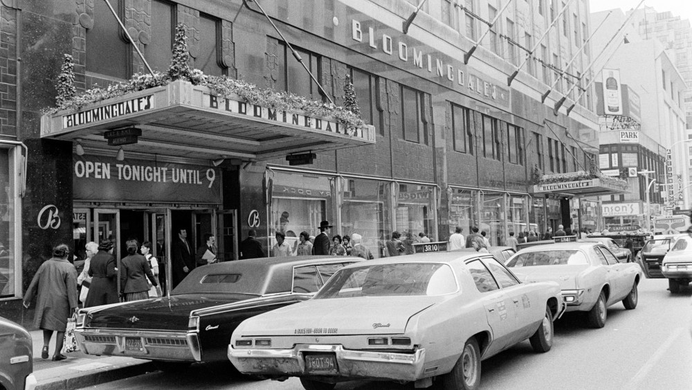 Bloomingdale’s on Lexington Avenue in New York on May 8, 1972.