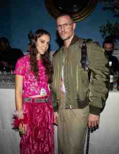 Hillary Taymour and Dion Lee.