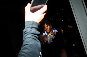 Rickey Thompson at the Isabel Marant NYFW dinner.