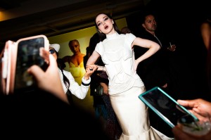 Dove Cameron at the Harper's BAZAAR and Bloomingdale's Fête.
