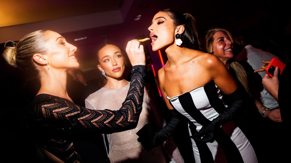 Aurora Culpo, Olivia Culpo and Sophia Culpo at the Harper's BAZAAR and Bloomingdale's Fête.