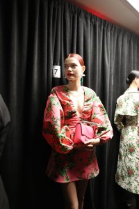 Backstage at Carolina Herrera RTW Spring 2023