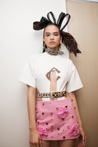 Backstage at Christian Cowan RTW Spring 2023