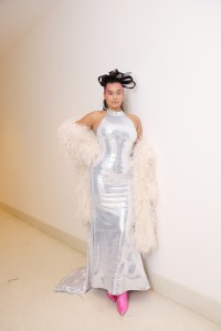 Backstage at Christian Cowan RTW Spring 2023
