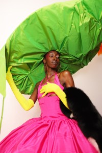 Backstage at Christian Cowan RTW Spring 2023