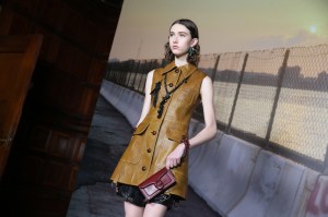 Backstage at Coach RTW Spring 2023