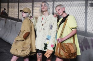 Backstage at Coach RTW Spring 2023