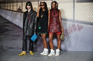 Backstage at Coach RTW Spring 2023
