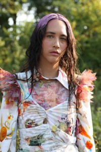 Backstage at Collina Strada RTW Spring 2023