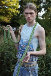 Backstage at Collina Strada RTW Spring 2023