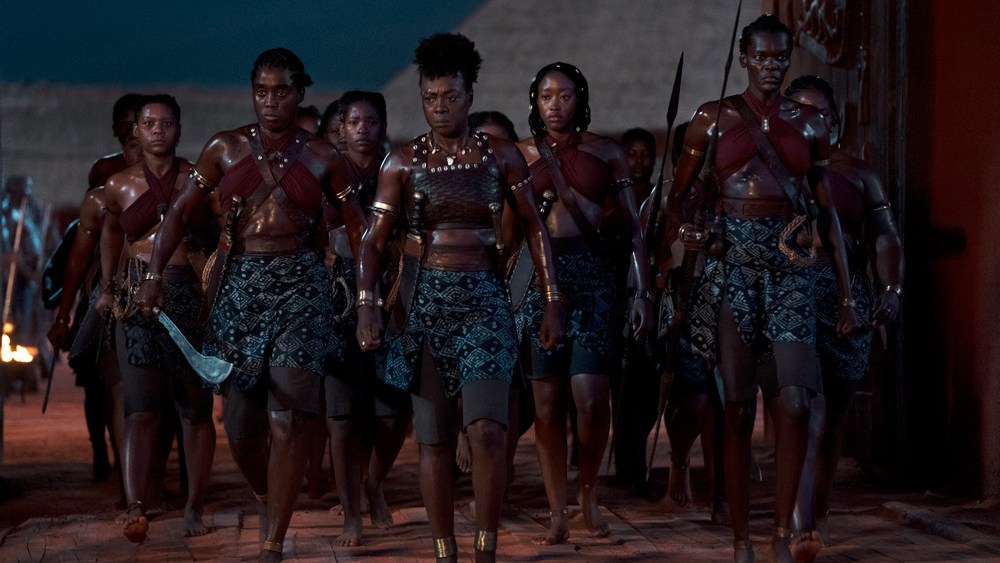 A still from "The Woman King."