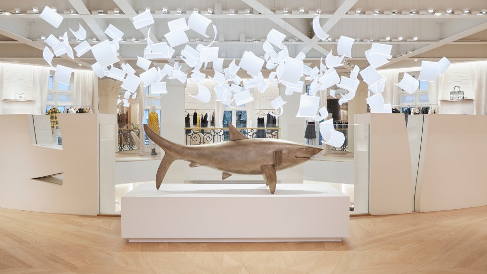 A 2004 "Requin" sculpture by François-Xavier Lalanne