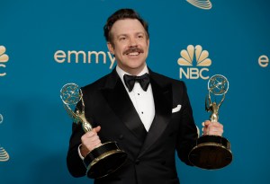 Jason Sudeikis at the 74th Primetime Emmys.
