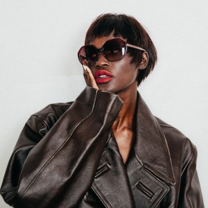 A classic Jackie O: Kate Spade New York’s acetate sunglasses.