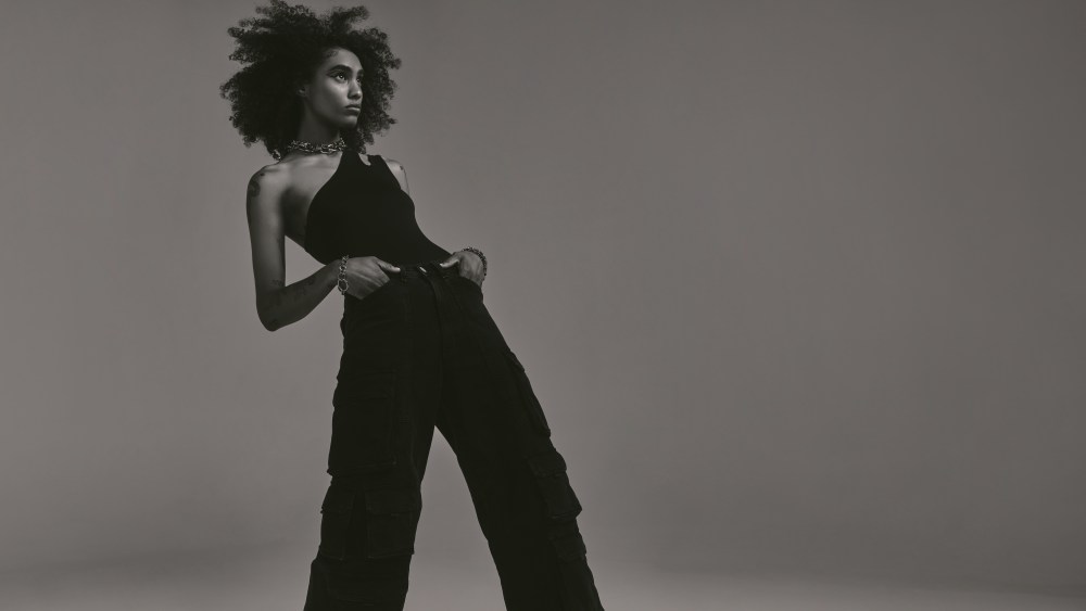An image from Hudson Jeans' collaboration with Zoe Costello.