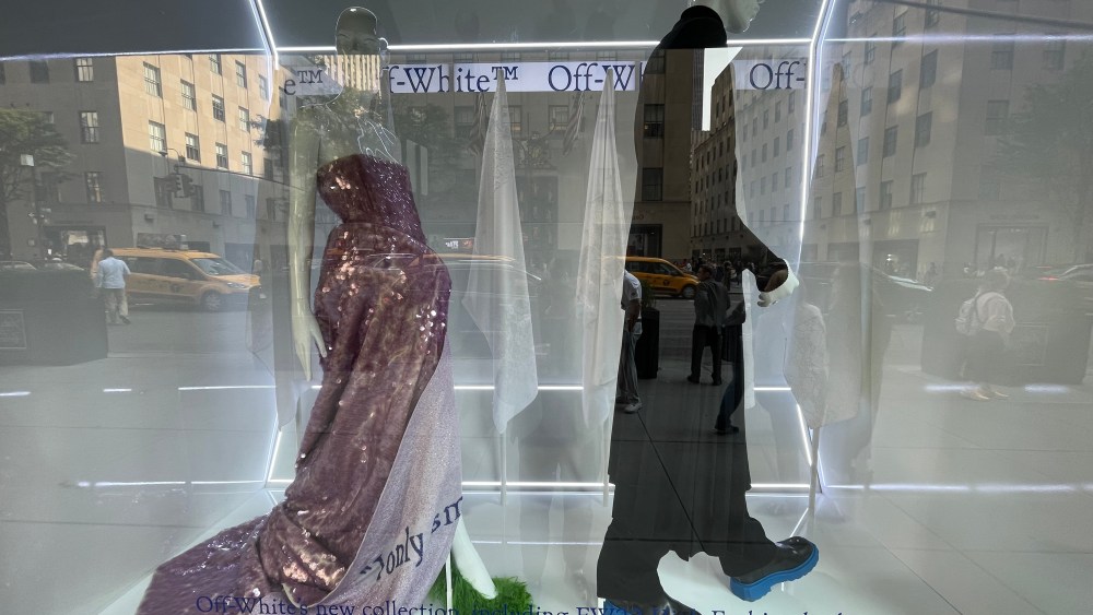 Saks Fifth Avenue is dedicating windows to Off-White.