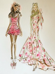 "Debuting for the first time at New York Fashion Week at the iconic Upper East Side Cooper Hewitt Design Museum, our LoveShackFancy girls have emerged from the countryside, ready to dance under Manhattan's pink skyline.” – Rebecca Hessel Cohen