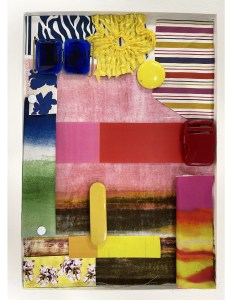 "The colorblocking and subtle layering in Mark Rothko's paintings, the mysterious backdrops in Ed Ruscha's work and the inherent magic in Cy Twombly's art all seeped into my spring 2023 collection." — Silvia Tcherassi