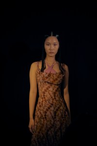 Backstage at KNWLS Ready to Wear Spring 2023, photographed in London on Sep 16, 2022.
