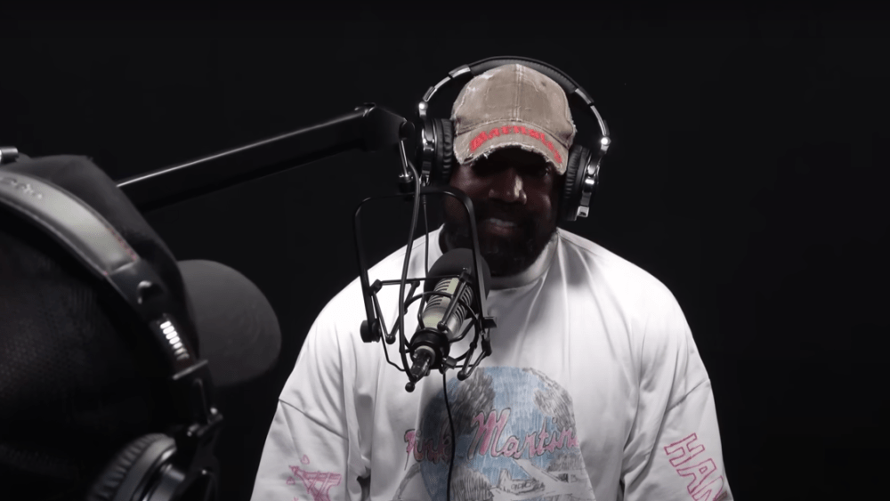 Kanye West Alo Yoga podcast