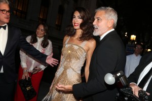 Amal and George Clooney