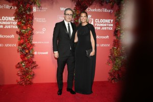 John Oliver and Kate Norley