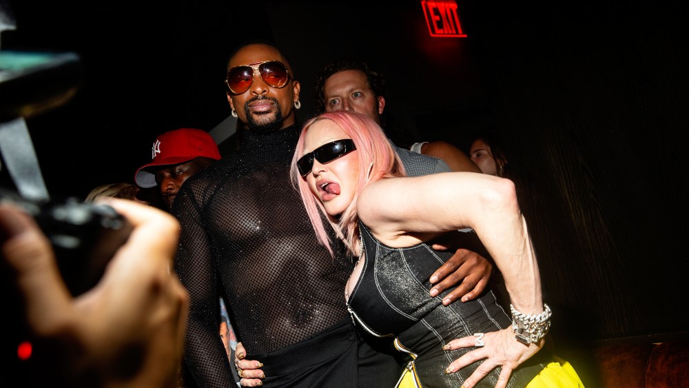 LaQuan Smith and Madonna