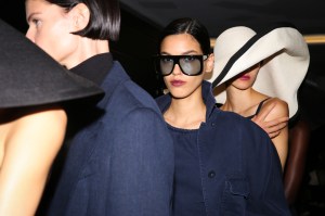 Backstage at Max Mara RTW Spring 2023