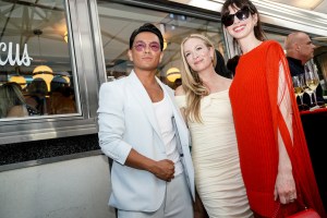 Prabal Gurung, Erin Walsh and Anne Hathaway