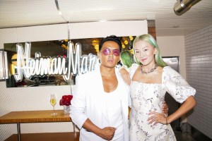 Prabal Gurung and Tina Leung