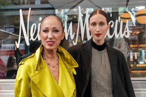 Pat Cleveland and Anna Cleveland