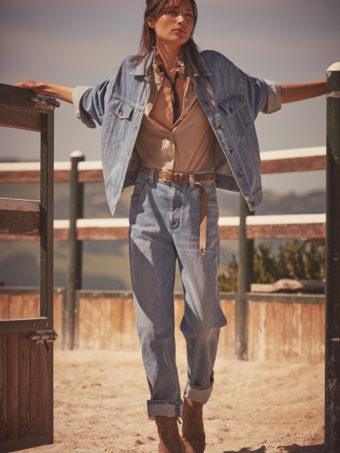 Neiman Marcus and Brunello Cuchinelli collaborate on Western-themed capsule.