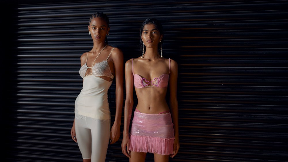Backstage at Nensi Dojaka RTW Spring 2023 on September 2022 in London
