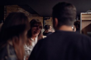 Backstage at Nensi Dojaka RTW Spring 2023 on September 2022 in London