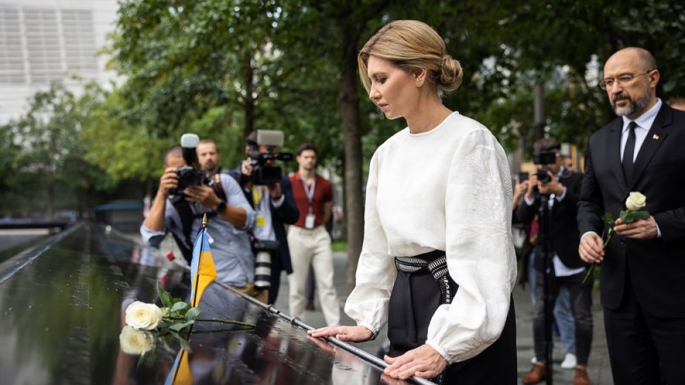 Ukraine First Lady Olenz Zelenska