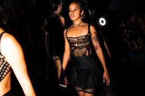 The scene at Opening Ceremony NYFW Party.
