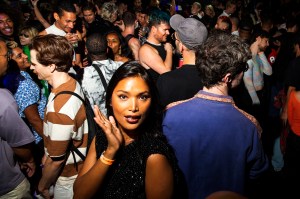 The scene at Opening Ceremony NYFW Party.