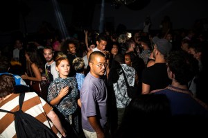The scene at Opening Ceremony NYFW Party.