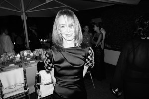 Philippine Leroy-Beaulieu at the Armani Beauty dinner event during Venice Film Festival.