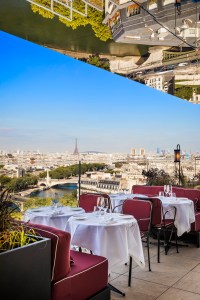 A sweeping view of Paris awaits at Bonnie, the restaurant of the So/Paris hotel.