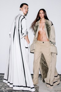 Backstage at Peter Do RTW Spring 2023